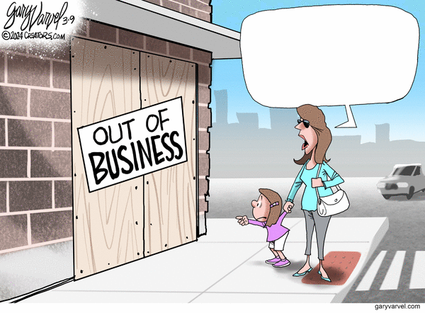 Humor Me (Leave Caption In Comments) by Gary Varvel on Sat, 09 Mar 2024
