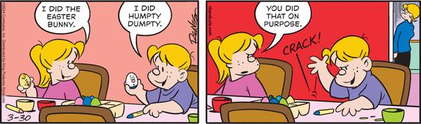 Hi and Lois by Robert "Chance" Brown, Brian Walker and Greg Walker on Sat, 30 Mar 2024