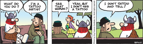 Hagar the Horrible by Chris Browne on Tue, 02 Apr 2024