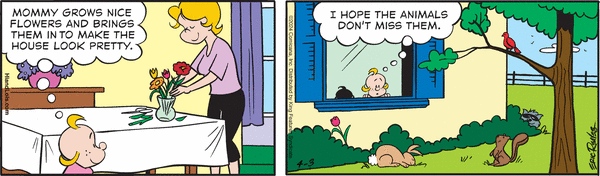 Hi and Lois by Robert "Chance" Brown, Brian Walker and Greg Walker on Wed, 03 Apr 2024