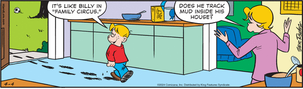 Hi and Lois by Robert "Chance" Brown, Brian Walker and Greg Walker on Thu, 04 Apr 2024