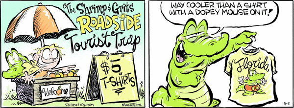Shrimp And Grits by Andy Marlette on Mon, 08 Apr 2024