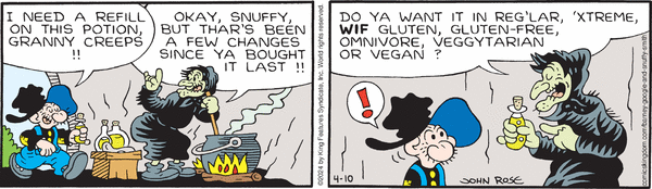 Barney Google And Snuffy Smith by Billy DeBeck on Wed, 10 Apr 2024