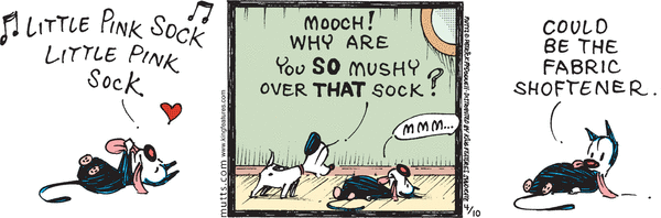 Mutts by Patrick McDonnell on Wed, 10 Apr 2024