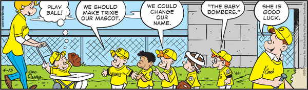 Hi and Lois by Robert "Chance" Brown, Brian Walker and Greg Walker on Sat, 13 Apr 2024