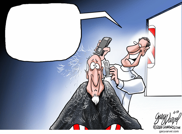 Humor Me (Leave Caption In Comments) by Gary Varvel on Sat, 13 Apr 2024