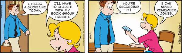 Hi and Lois by Robert "Chance" Brown, Brian Walker and Greg Walker on Tue, 16 Apr 2024