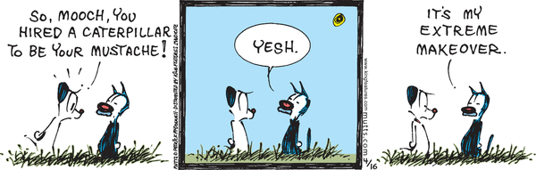 Mutts by Patrick McDonnell on Tue, 16 Apr 2024