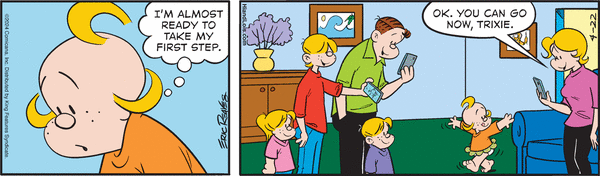 Hi and Lois by Robert "Chance" Brown, Brian Walker and Greg Walker on Mon, 22 Apr 2024