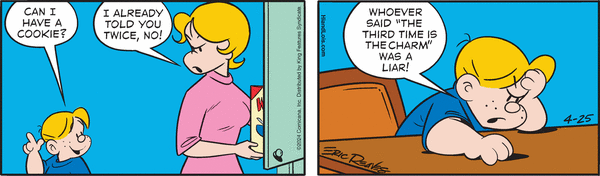 Hi and Lois by Robert "Chance" Brown, Brian Walker and Greg Walker on Thu, 25 Apr 2024