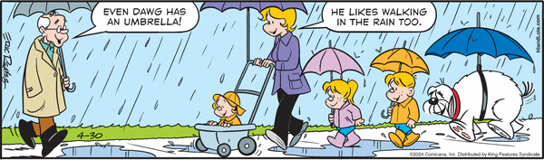 Hi and Lois by Robert "Chance" Brown, Brian Walker and Greg Walker on Tue, 30 Apr 2024