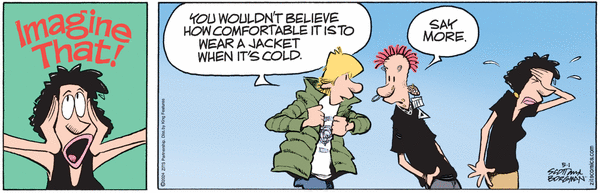 Zits by Jerry Scott and Jim Borgman on Wed, 01 May 2024