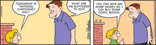 Hi and Lois by Robert "Chance" Brown, Brian Walker and Greg Walker on Sat, 04 May 2024