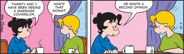 Hi and Lois by Robert "Chance" Brown, Brian Walker and Greg Walker on Tue, 07 May 2024