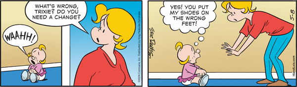 Hi and Lois by Robert "Chance" Brown, Brian Walker and Greg Walker on Wed, 08 May 2024
