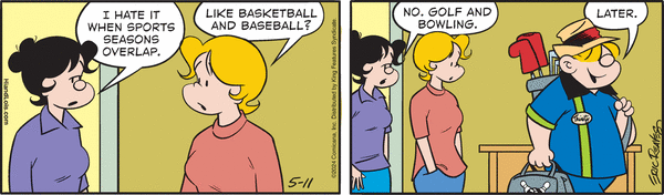 Hi and Lois by Robert "Chance" Brown, Brian Walker and Greg Walker on Sat, 11 May 2024