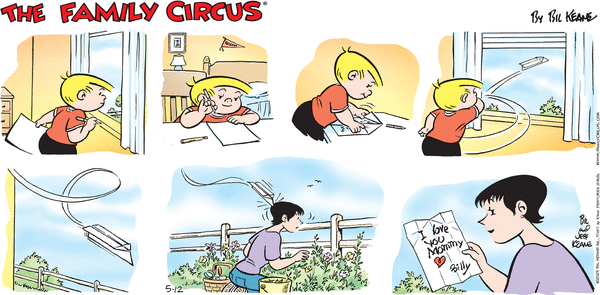 Family Circus by Bil Keane on Sun, 12 May 2024