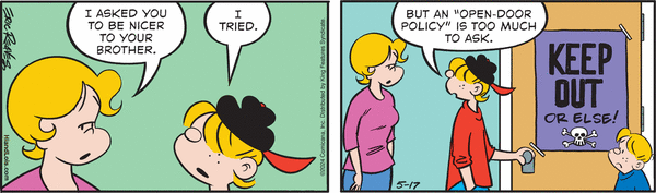 Hi and Lois by Robert "Chance" Brown, Brian Walker and Greg Walker on Fri, 17 May 2024