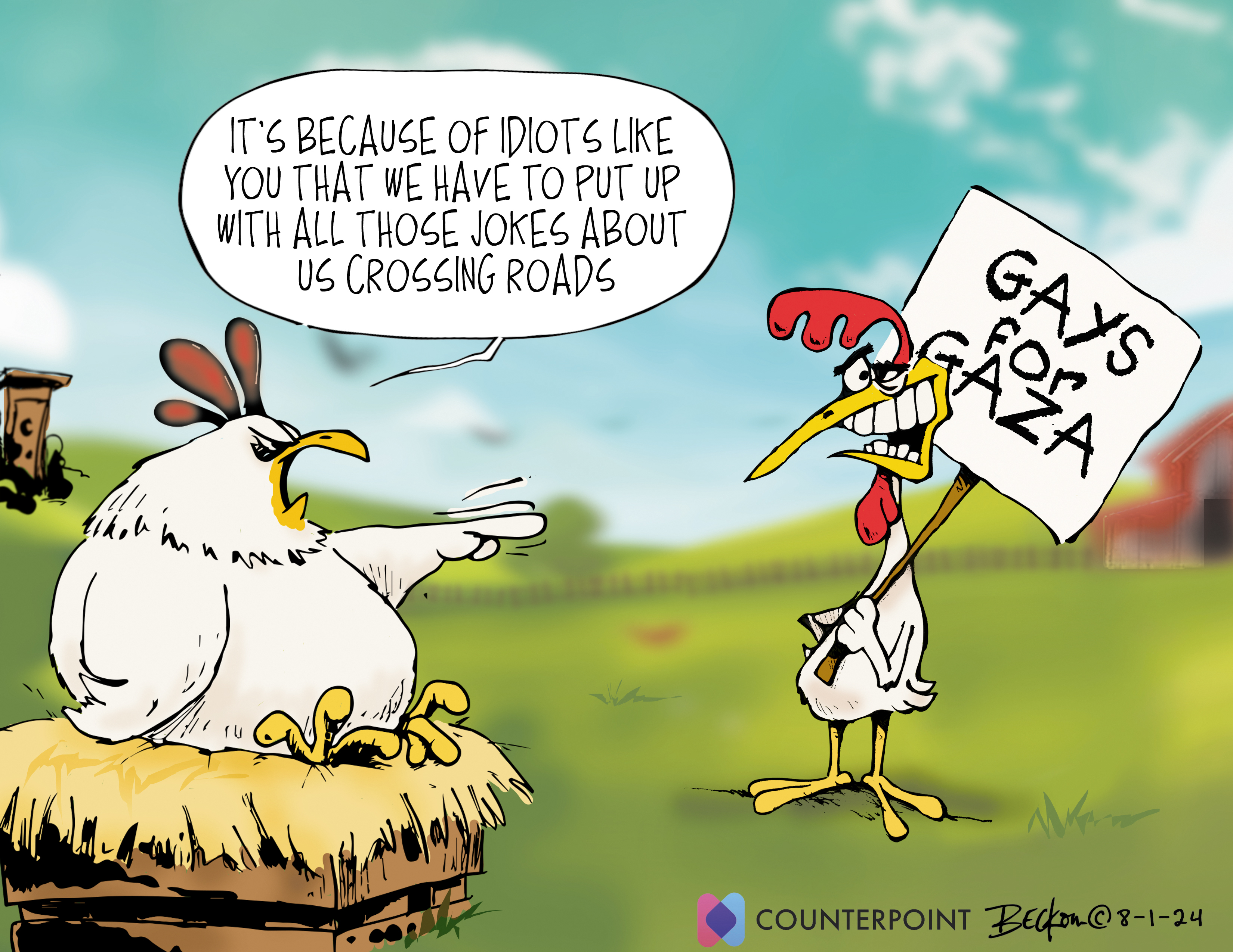 Mike Beckom 8/1/2024 | Mike Beckom | Comics | ArcaMax Publishing
