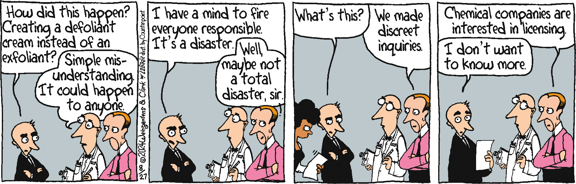 Barney & Clyde for 8/27/2024 | Barney & Clyde | Comics | ArcaMax Publishing