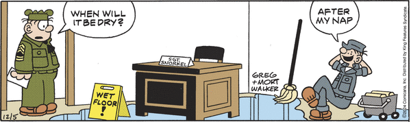 Beetle Bailey by Greg Walker, Brian Walker and Neal Walker on Thu, 05 Dec 2024