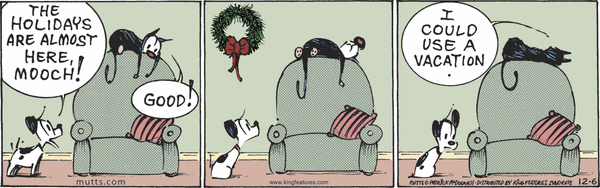 Mutts by Patrick McDonnell on Fri, 06 Dec 2024