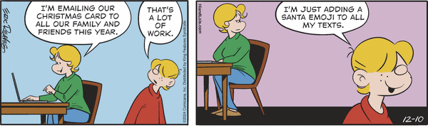 Hi and Lois by Robert "Chance" Brown, Brian Walker and Greg Walker on Tue, 10 Dec 2024