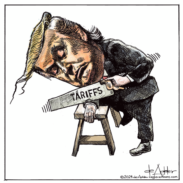 Trump saws off his own arm with tariffs