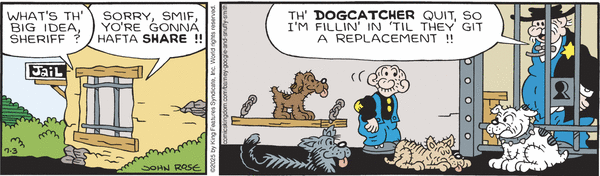 Barney Google And Snuffy Smith for 7/3/2025
