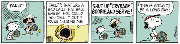 click or tap to zoom Peanuts for 7/4/2025