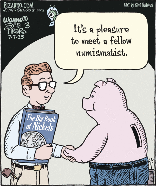 click or tap to zoom Bizarro for 7/7/2025