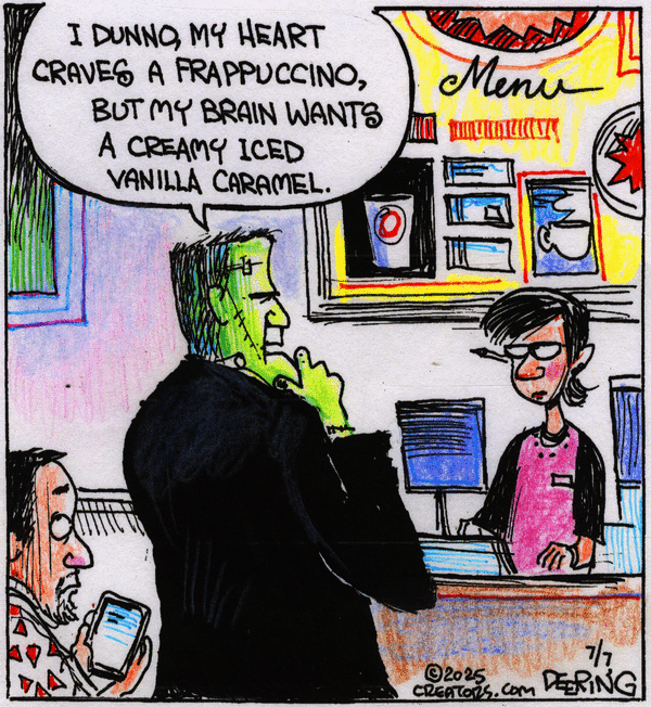 click or tap to zoom Strange Brew for 7/7/2025