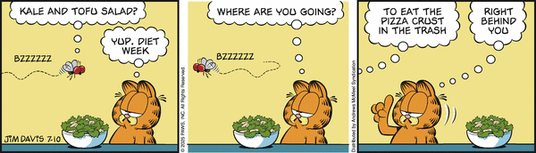 click or tap to zoom Garfield for 7/10/2025
