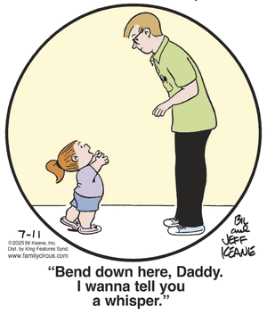 click or tap to zoom Family Circus for 7/11/2025