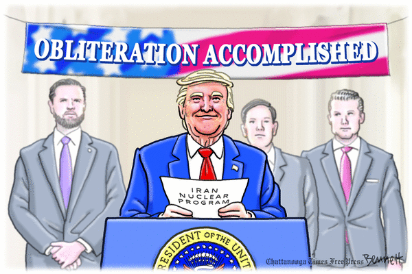 click or tap to zoom Clay Bennett for 7/2/2025