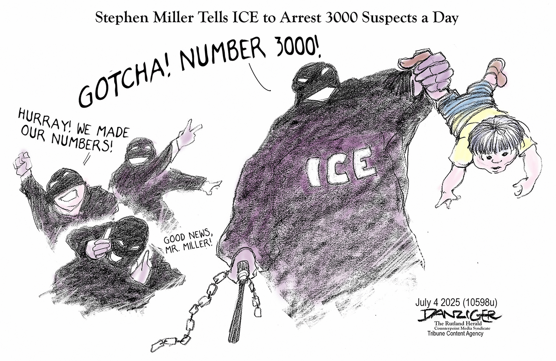Jeff Danziger for 7/6/2025 | Jeff Danziger | Comics | ArcaMax Publishing