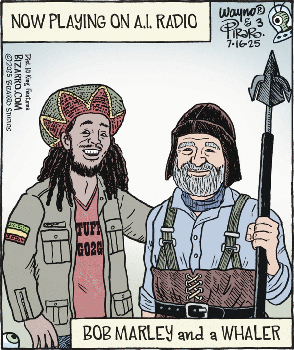 click or tap to zoom Bizarro for 7/16/2025
