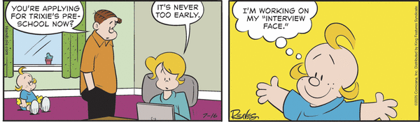 click or tap to zoom Hi and Lois 7/16/2025
