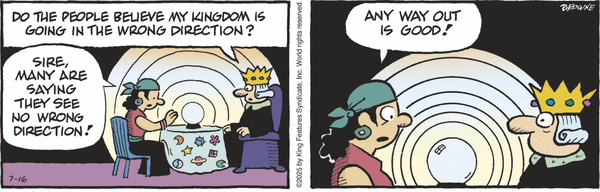 click or tap to zoom Hagar the Horrible for 7/16/2025