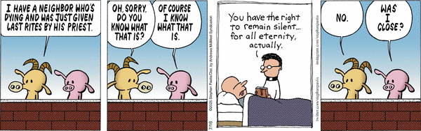 click or tap to zoom Pearls Before Swine for 7/16/2025