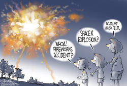 click or tap to zoom Trump-Musk explosion