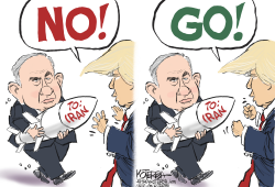 click or tap to zoom Mixed messages on Iran