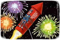 click or tap to zoom July 4th Presidential Powers Expansion Fireworks