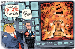 Trump and Hegseth Obliterate First Amendment