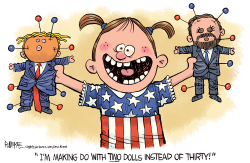 Two Dolls Instead of Thirty