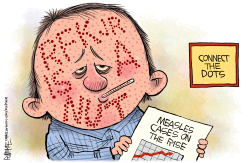 click or tap to zoom RFK Jr and Measles Cases Rising