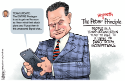 click or tap to zoom Peter Hegseth Principle