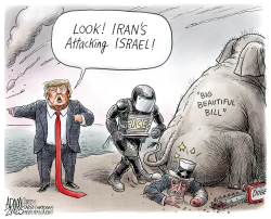click or tap to zoom Iran Attacking Israel