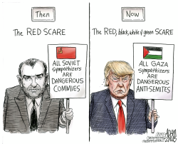 click or tap to zoom Trump's Antisemitism Scare