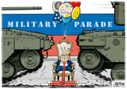 click or tap to zoom Trump Birthday Military Parade